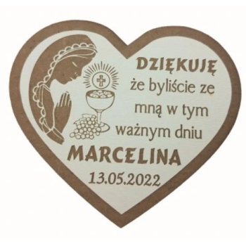 Podziękowania na I Komunie Świętą magnes